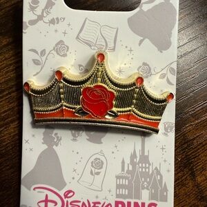 Disney Princess Tiara Pin Series 2023 Beauty And The Beast Belle Tiara Pin